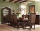 A.R.T. Furniture® Valencia Distressed Port Trestle Dining Table-2