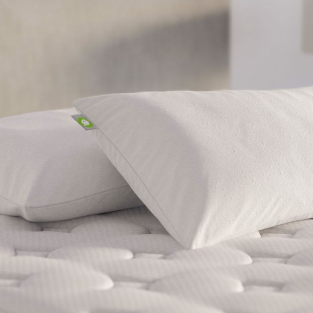 GhostBed® GhostPillow Faux Down Microfiber Memory Foam Queen Bed Pillow-1
