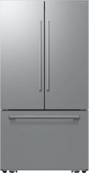 Samsung Bespoke AI 36'' 29.5 Cu. Ft. Fingerprint Resistant Stainless Steel Freestanding French Door Refrigerator-0