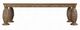 ACME Furniture Constantine Brown Dining Table with Gold Base-2