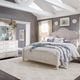 Liberty Furniture Farmhouse Reimagined 3-Piece Antique White/Chestnut King Poster Bed Set-1