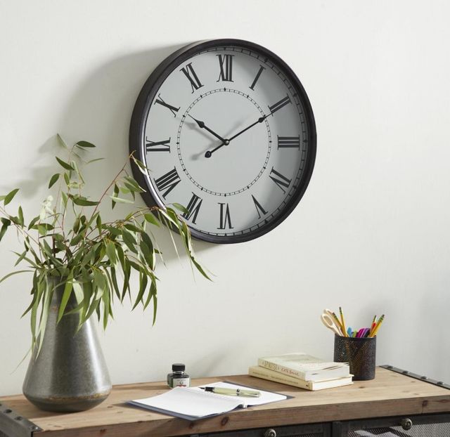 Deco Marche White 20'' Wall Clock-3