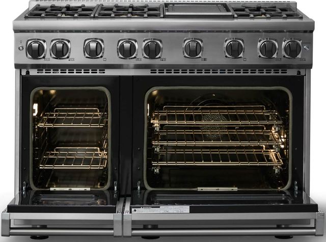 Viking® 7 Series 48" Stainless Steel Pro Style Natural Gas Range-1