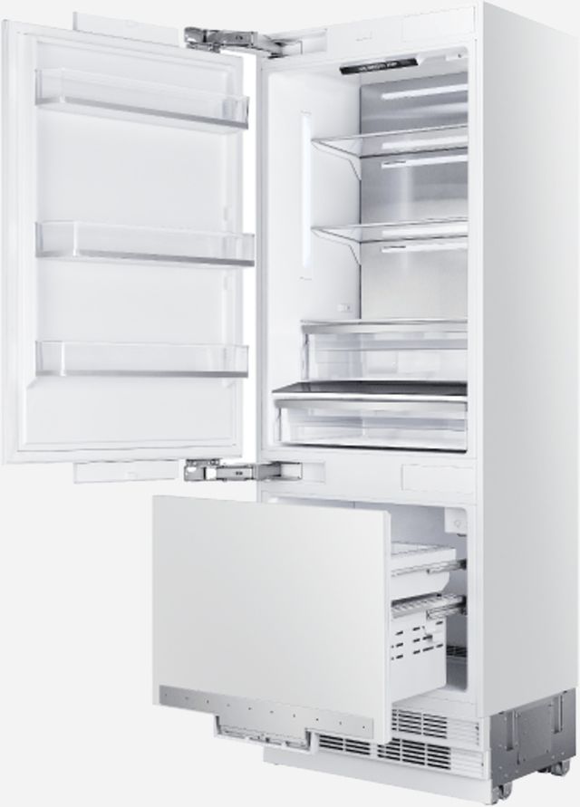 Elica Dolomite 36" 19.8 Cu. Ft. Panel Ready Built-In Bottom Freezer Refrigerator-2