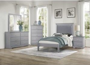 Mazin Furniture Seabright Gray Mirror-2