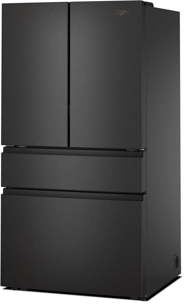 Whirlpool® 36" 29.8 Cu. Ft. FingerPrint Resistant Black Stainless Steel French Door Refrigerator with Flexible Temperature Drawer-2