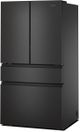 Whirlpool® 36" 29.8 Cu. Ft. FingerPrint Resistant Black Stainless Steel French Door Refrigerator with Flexible Temperature Drawer-1