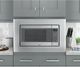 GE® 27" Stainless Steel Built In Microwave Trim-1