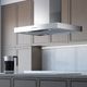 XO Fabriano Collection 36" Stainless Steel Island Range Hood -3