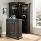 Furniture of America® Voltaire Gray Curio-0