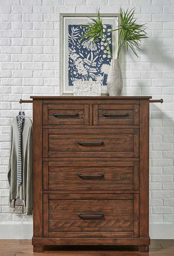 A-America® Sun Valley Rustic Timber Chest-1