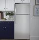 GE® 28" 17.5 Cu. Ft. Stainless Steel Top Freezer Refrigerator-4