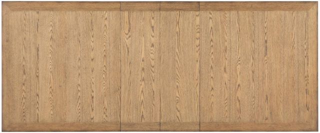 Legacy Classic Vintage Market Barnwood Oak Rectangular Dining Table with Kettle Black Base-1