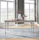 Liberty Furniture Ocean Isle Weathered Pine Rectangular Dining Table with Antique White Base-3