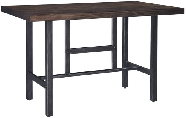 Signature Design by Ashley® Kavara 5-Piece Medium Brown Counter Height Dining Set-2