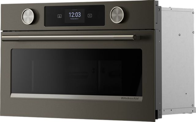 KitchenAid® 1.4 Cu. Ft Black Ore Built-In Microwave-3