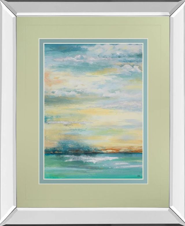 Classy Art Misty Morning by Patricia Pinto Mirror Framed Wall Art-0