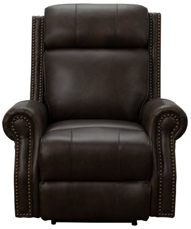 BarcaLounger® Blair Ashford Walnut Leather Power Recliner-2