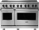 Viking® 5 Series 48" Stainless Steel Pro Style Induction Range-0
