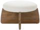 Rowe® Customizable Nova Round Cocktail Ottoman-2