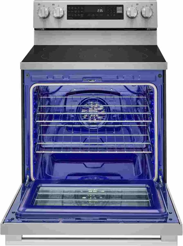 LG 30" PrintProof™ Stainless Steel Freestanding Electric Range with ProBake Convection®-2