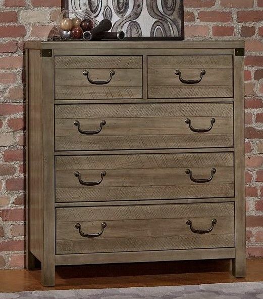 Artisan & Post by Vaughan-Bassett Sedgwick Earl Gray Chest-2