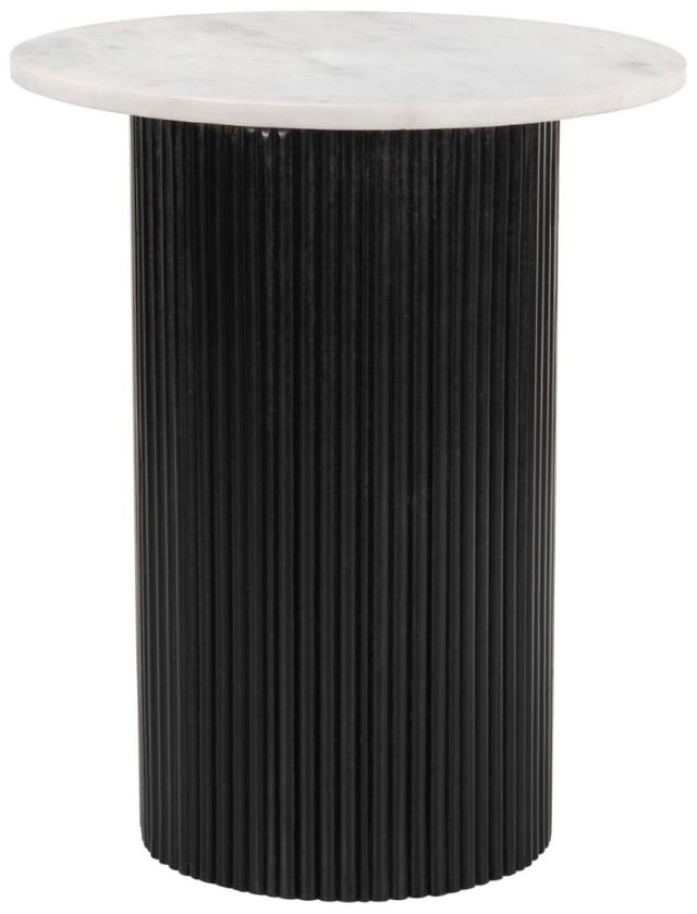 Zuo® Modern Izola Black/White Side Table-0