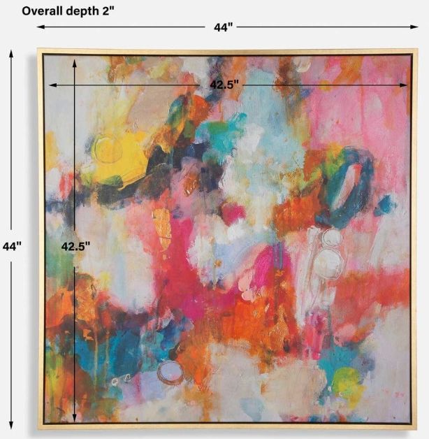 Uttermost® Allison Ford A Colorful Mindset Framed Canvas-2