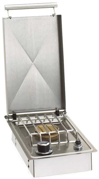 Fire Magic® 8" Single Side Burner Stainless Steel Drop-In Natural Gas Power Burner-0