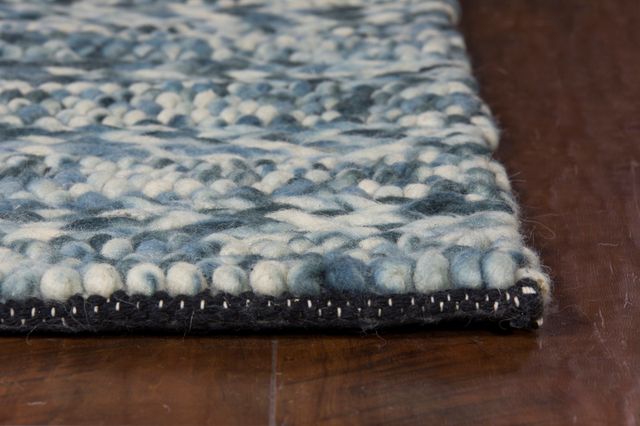 KAS Rugs Cortico Blue Heather 5'x7' Rug-1