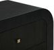TOV Furniture Hump Black Arched Bedside Chest-5
