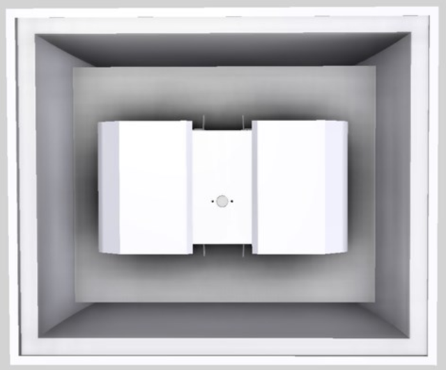 Vent-A-Hood® Designer Series 36" White Island Range Hood-2