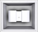 Vent-A-Hood® Designer Series 36" White Island Range Hood-2