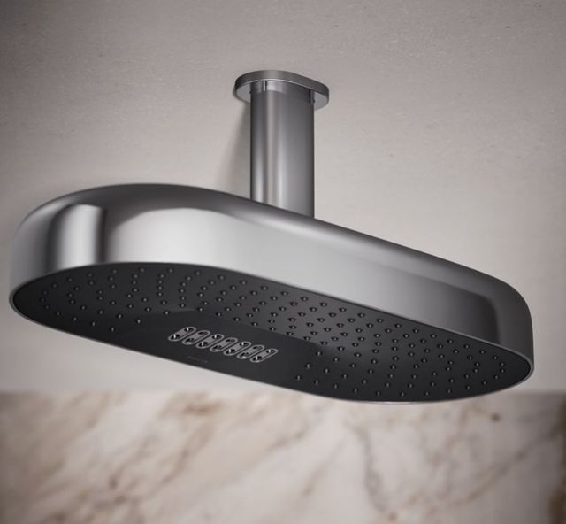KOHLER® Statement® Polished Chrome 2.5 GPM Oblong 18" 2-Function Rainhead-1