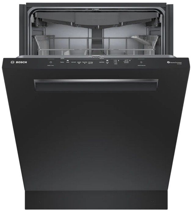 Bosch® 500 Series 24" Black Top Control Built In Dishwasher-3