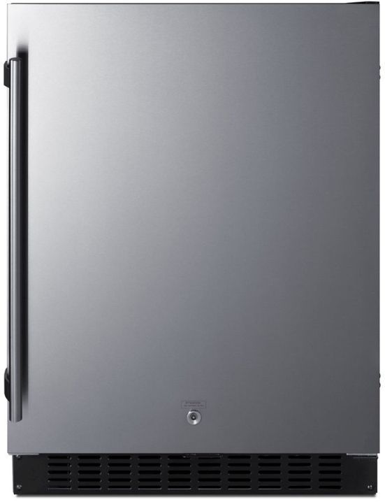 Summit® 3.1 Cu. Ft. Stainless Steel Under The Counter Refrigerator -0