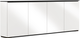 Salamander Designs® Chameleon Warm Gloss White AV Cabinet-0