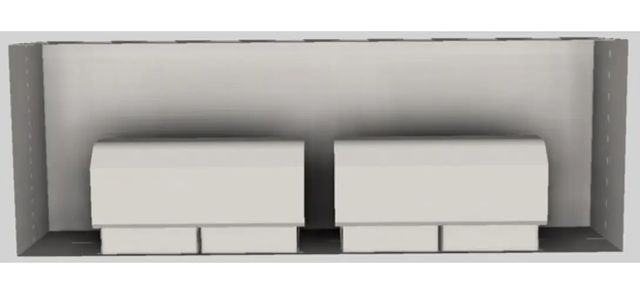 Vent-A-Hood® 60" Stainless Steel Contemporary Wall Mounted Range Hood-3