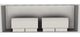 Vent-A-Hood® 60" Stainless Steel Contemporary Wall Mounted Range Hood-3