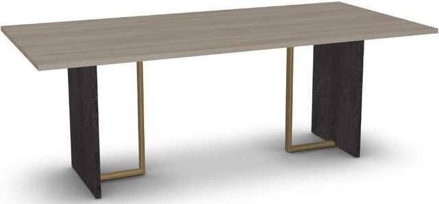 Amisco Customizable Zoel 84" Thermo Fused Laminate Rectangular Table -0