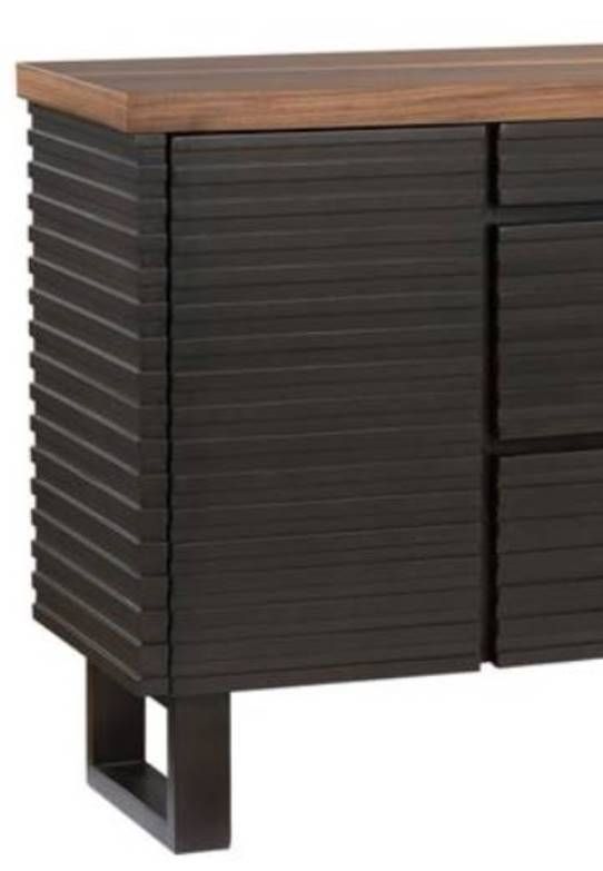 Urban Styles Furniture Dallas Cappuccino/Gray Dining Server-1