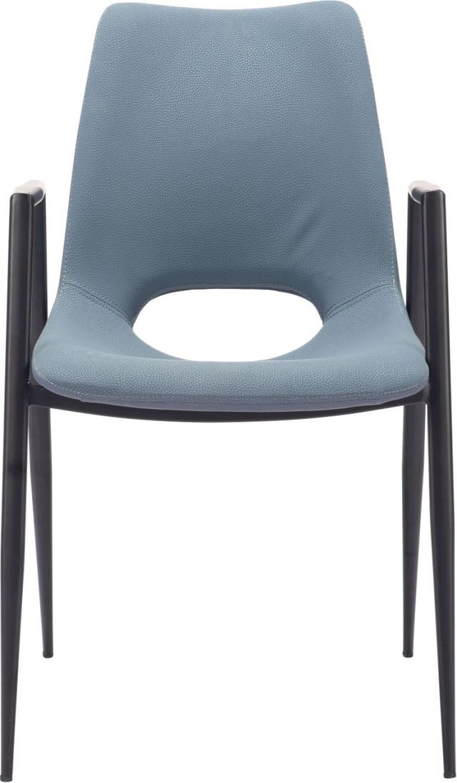 Zuo® Modern Desi Gray Dining Chair-2