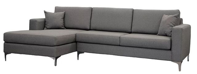 Edgewood Furniture 2158 2-Piece Lagoon Ash Left-Arm Facing Sofa Sectional and Chaise-0