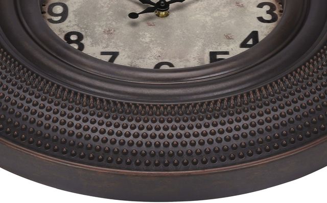 Monarch Specialties Inc. Antique Brown 20" Wall Clock-1
