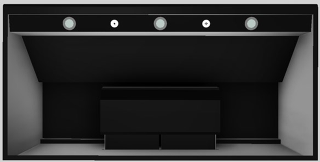 Vent-A-Hood® 48" Black Wall Mounted Range Hood-3