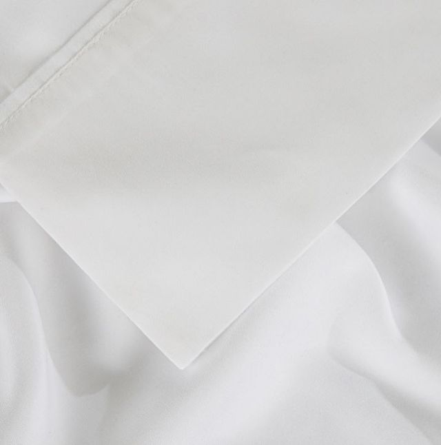 BEDGEAR® Basic 4-Piece Bright White King Sheet Set-2