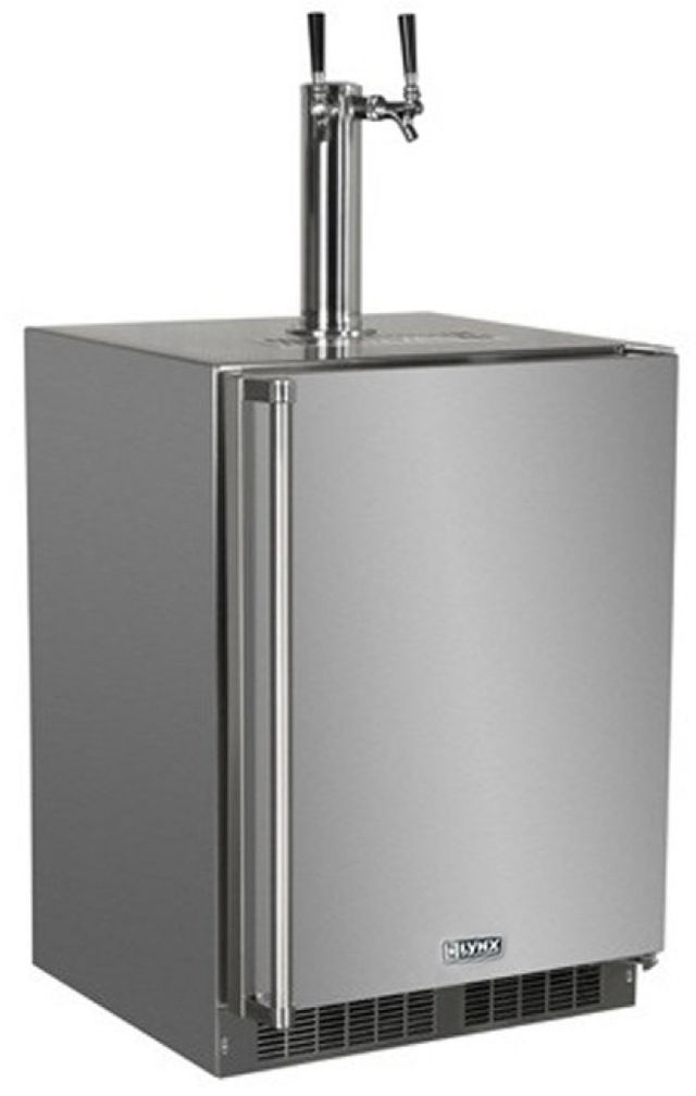LYNX® 24" Stainless Steel Outdoor Kegerator-0