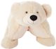 Nourison Home™ Mina Victory Plush Lines Ivory 18''x22'' Bear Stuffed Toy-0