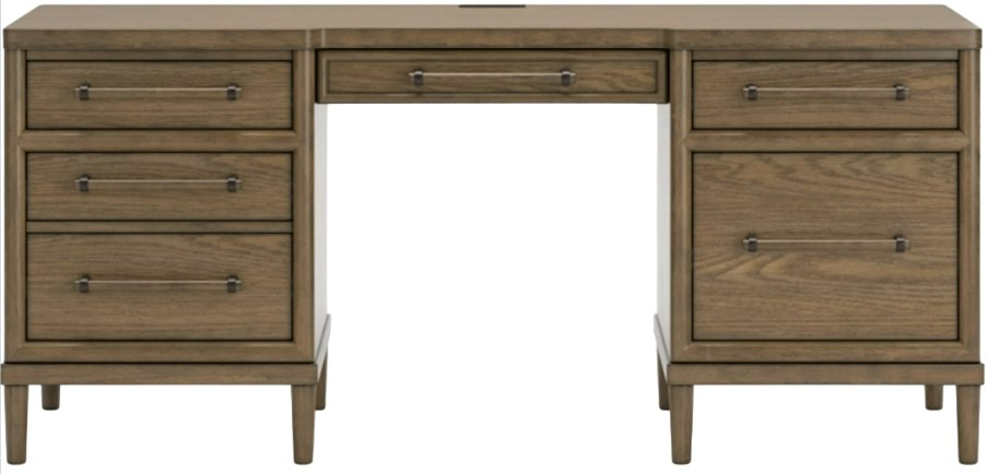 Signature Design by Ashley Roanhowe Home Office Desk - Thumbnail 4
