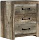 Perdue Woodworks 65,000 Essential Brown/Gray Drawer Nightstand-0